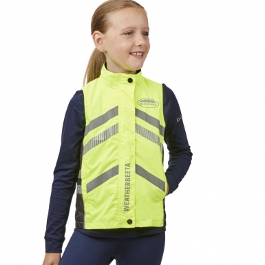Weatherbeeta Reflective Lightweight Waterproof Vest - Childs